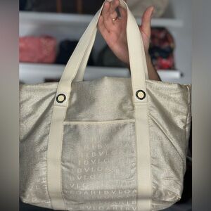 BVLGARI SILVER TOTE